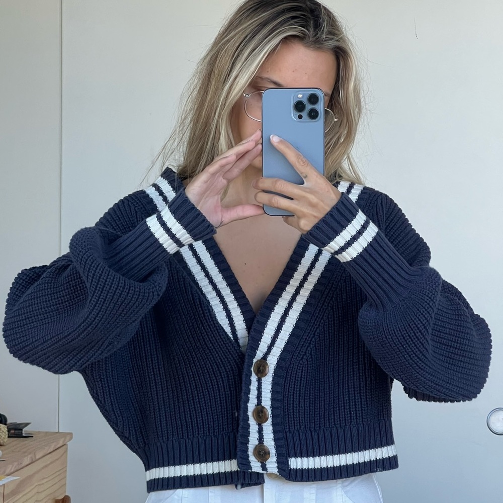 Blue sweater
